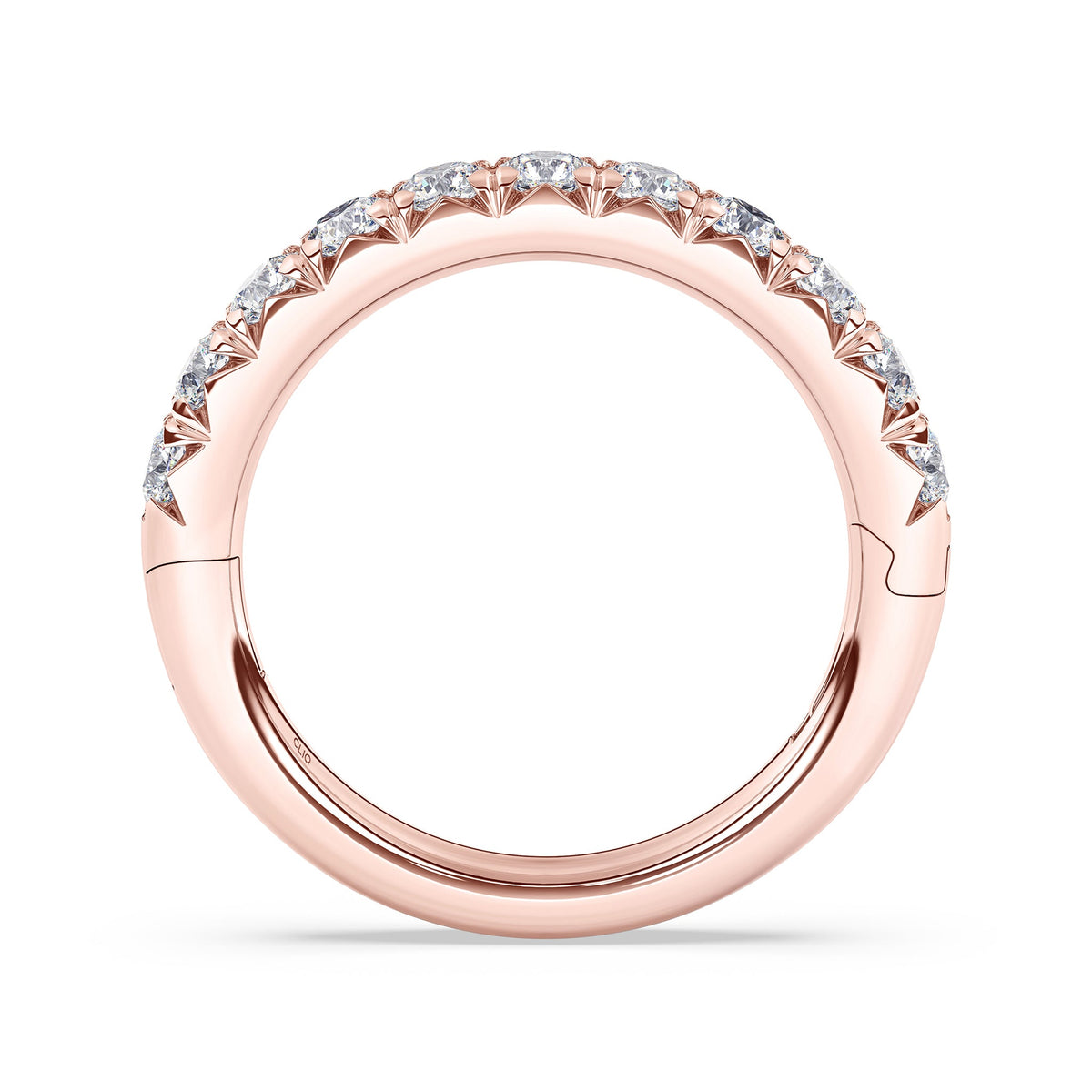 Shea French Pave Diamond Band
