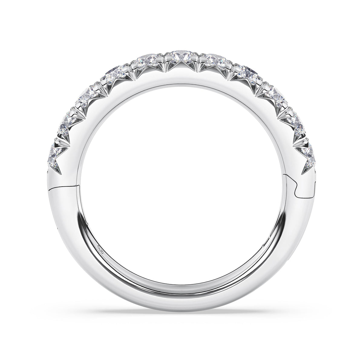 Shea French Pave Diamond Band