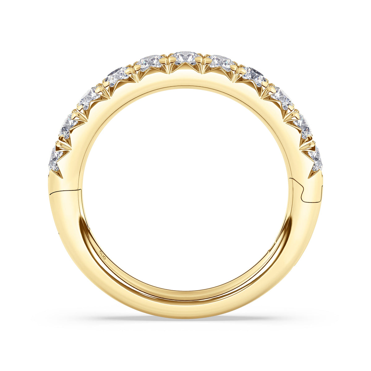 Shea French Pave Diamond Band