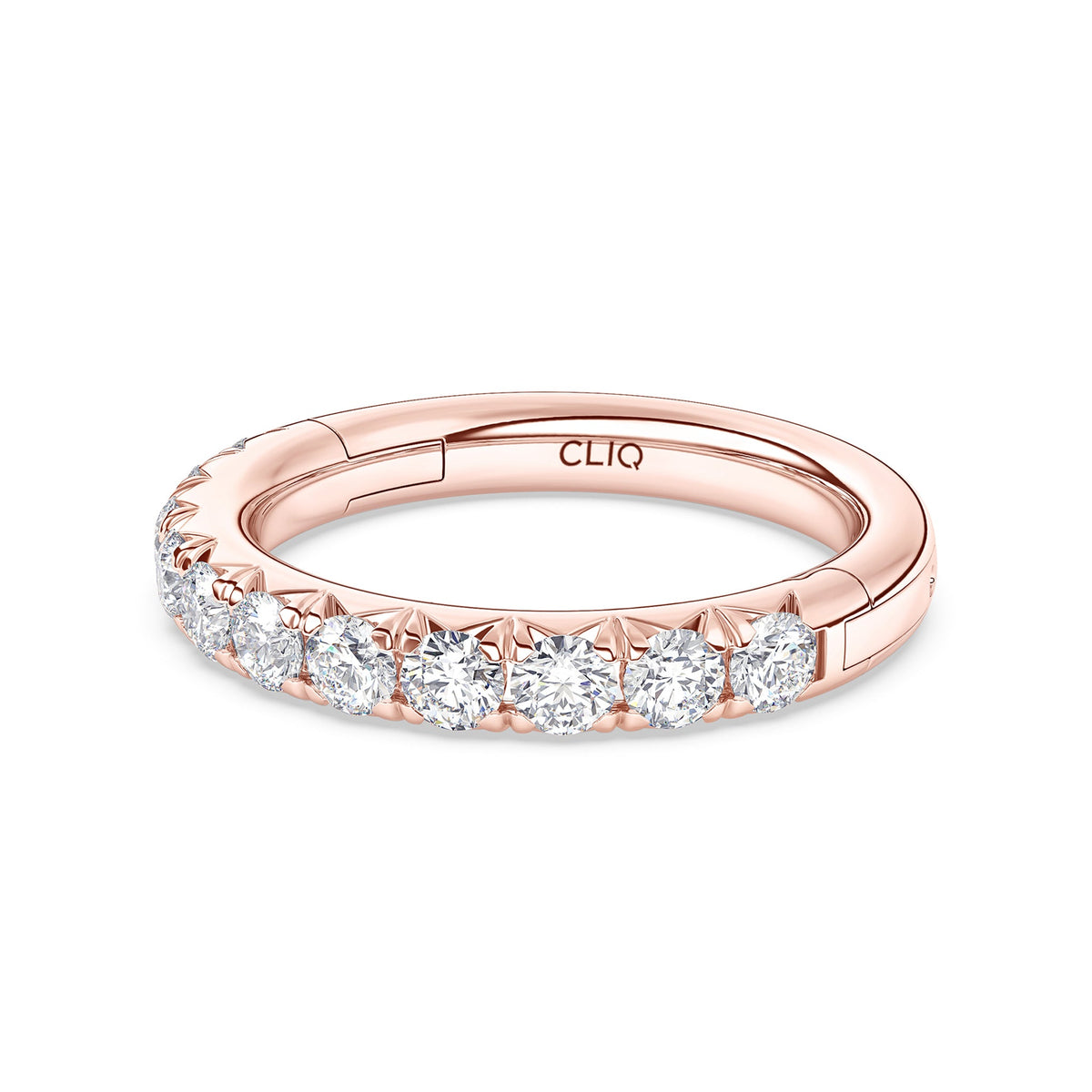 Shea French Pave Diamond Band