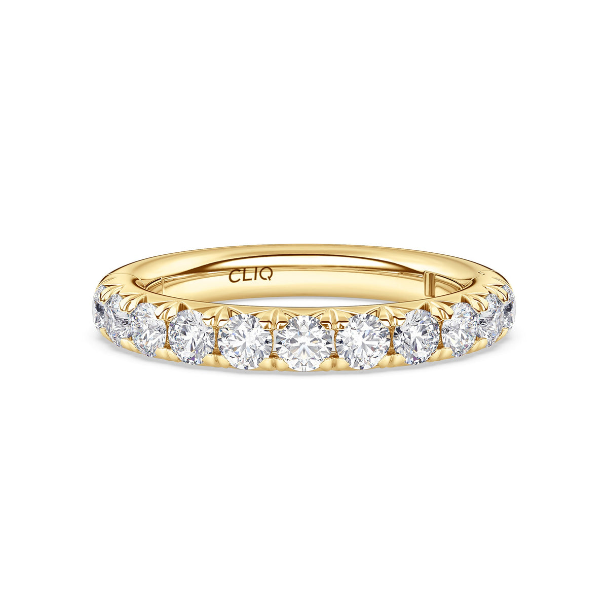 Shea French Pave Diamond Band