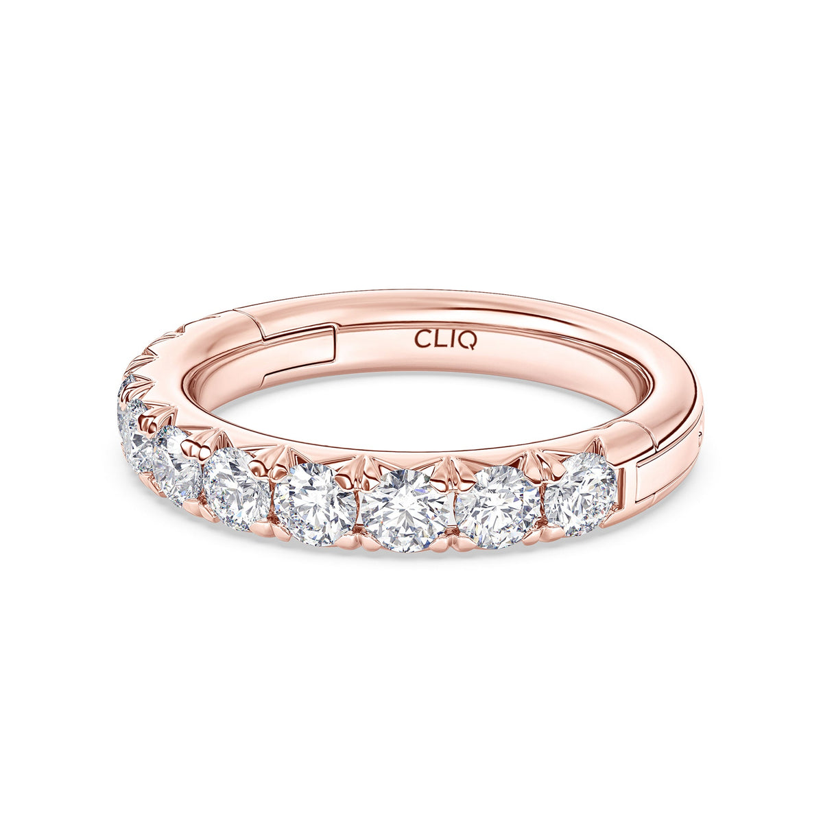 Shea French Pave Diamond Band