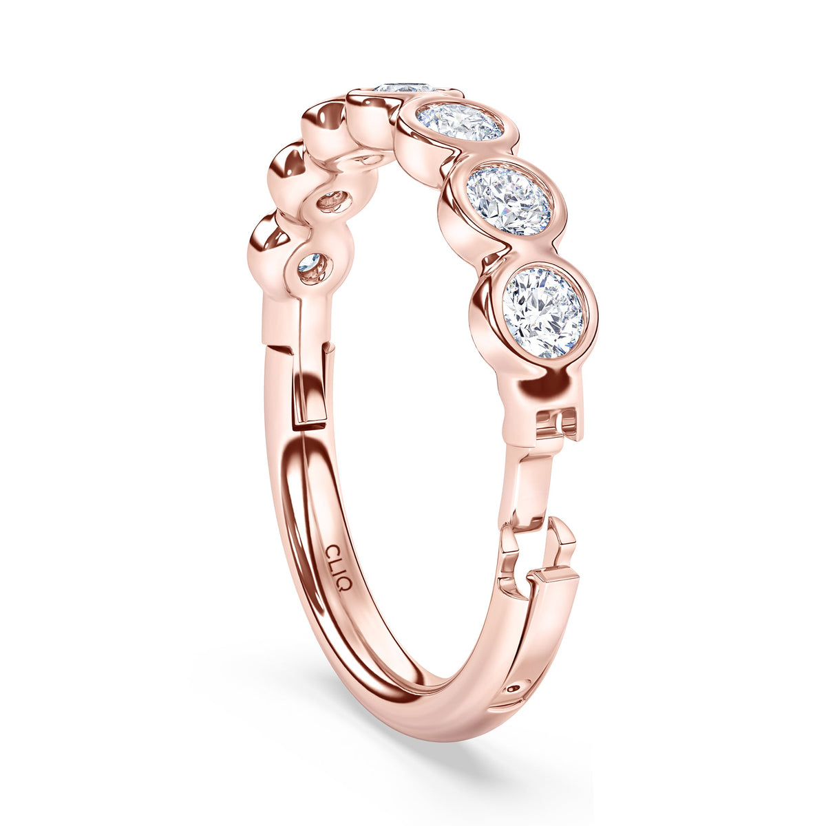 Harper 7-Stone Bezel Set Diamond Band