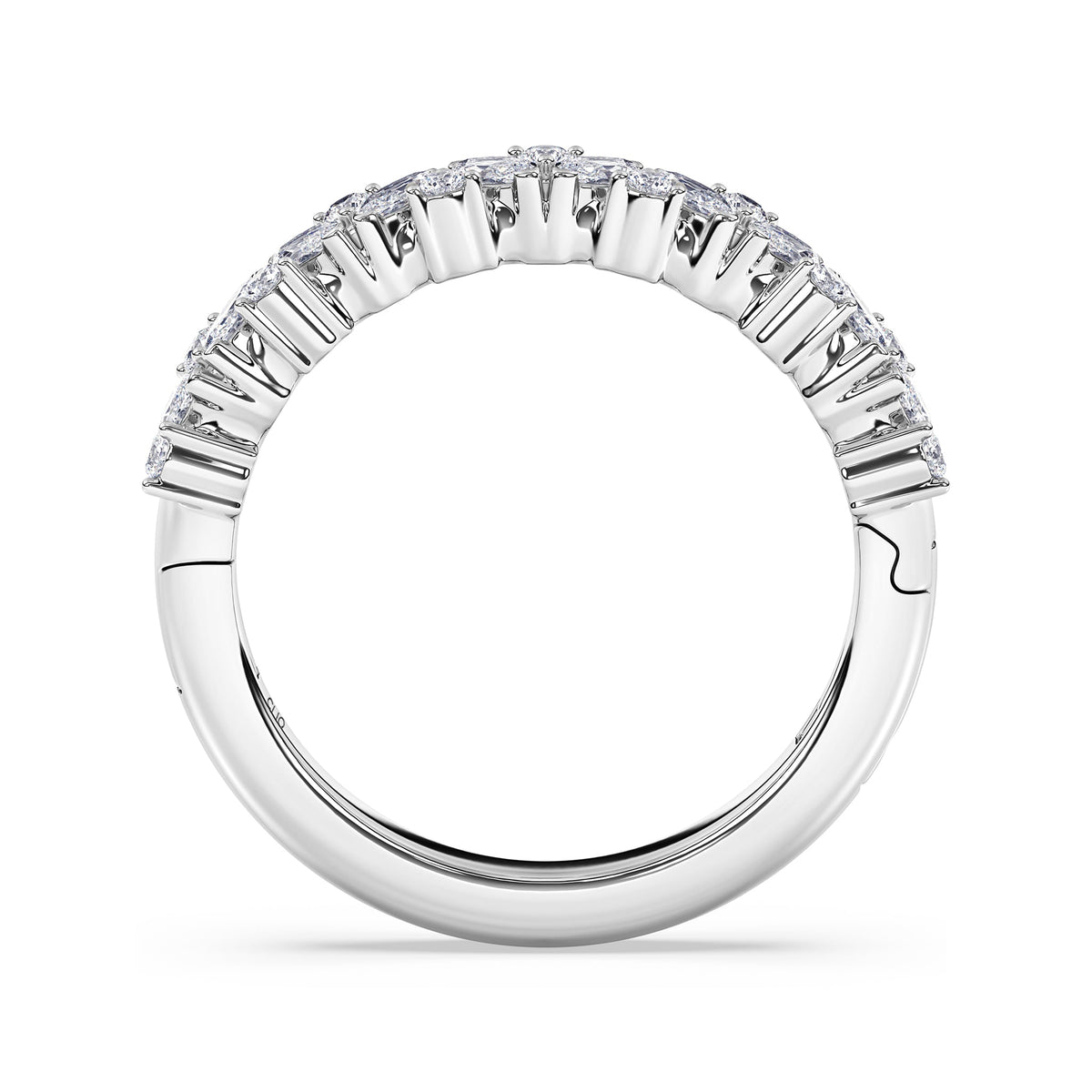 Zoe Mixed Cut Diamond Band