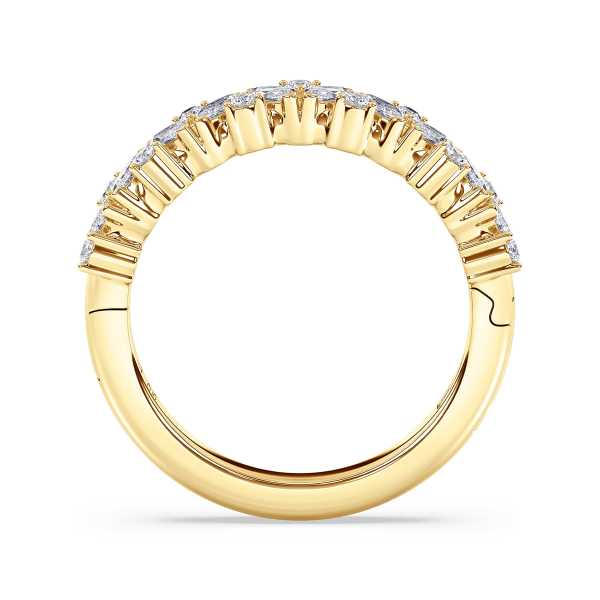 Zoe Mixed Cut Diamond Band