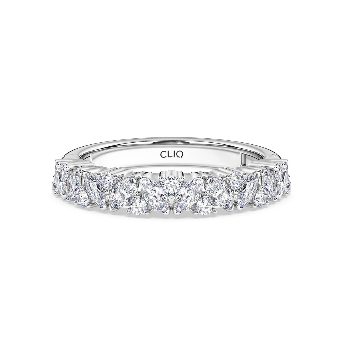 Zoe Mixed Cut Diamond Band