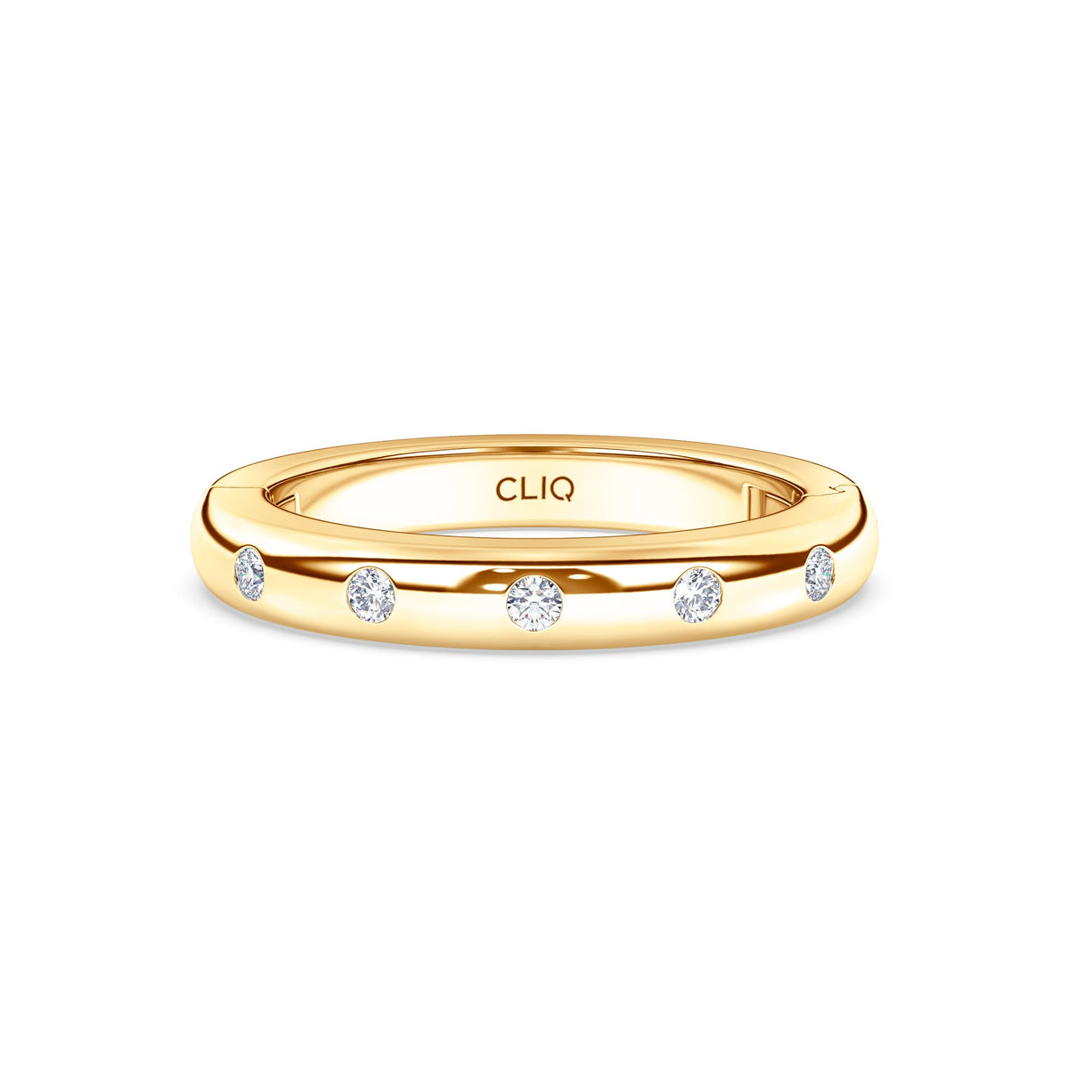 Classic Five Stone Diamond Band