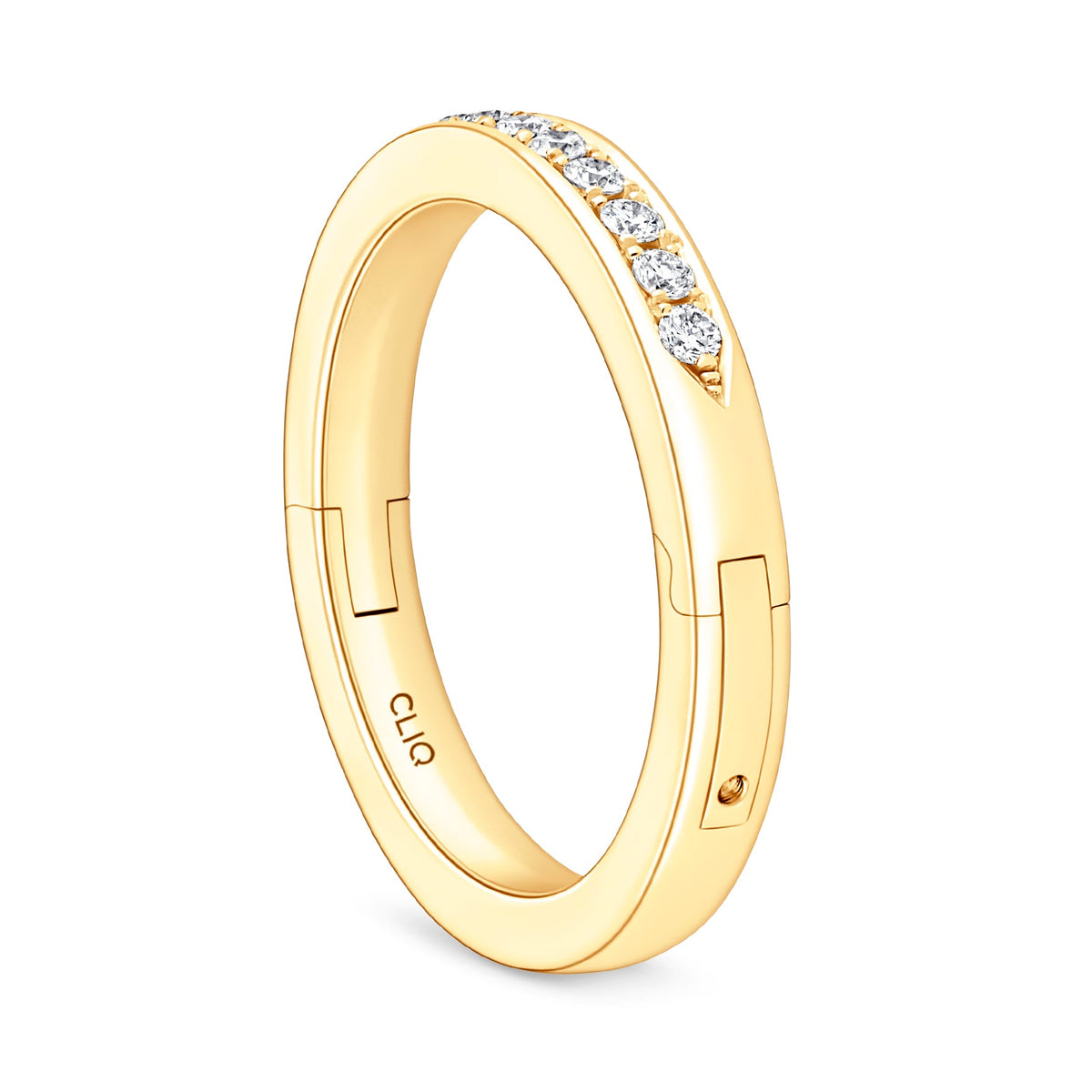 Fifth Ave. Single Row Diamond Band