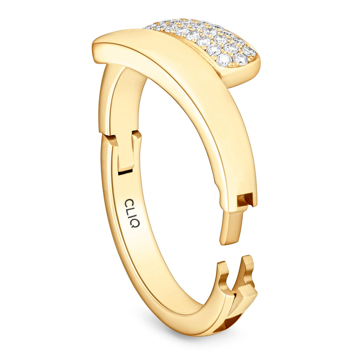 Harmony Pave Diamond Bypass Band