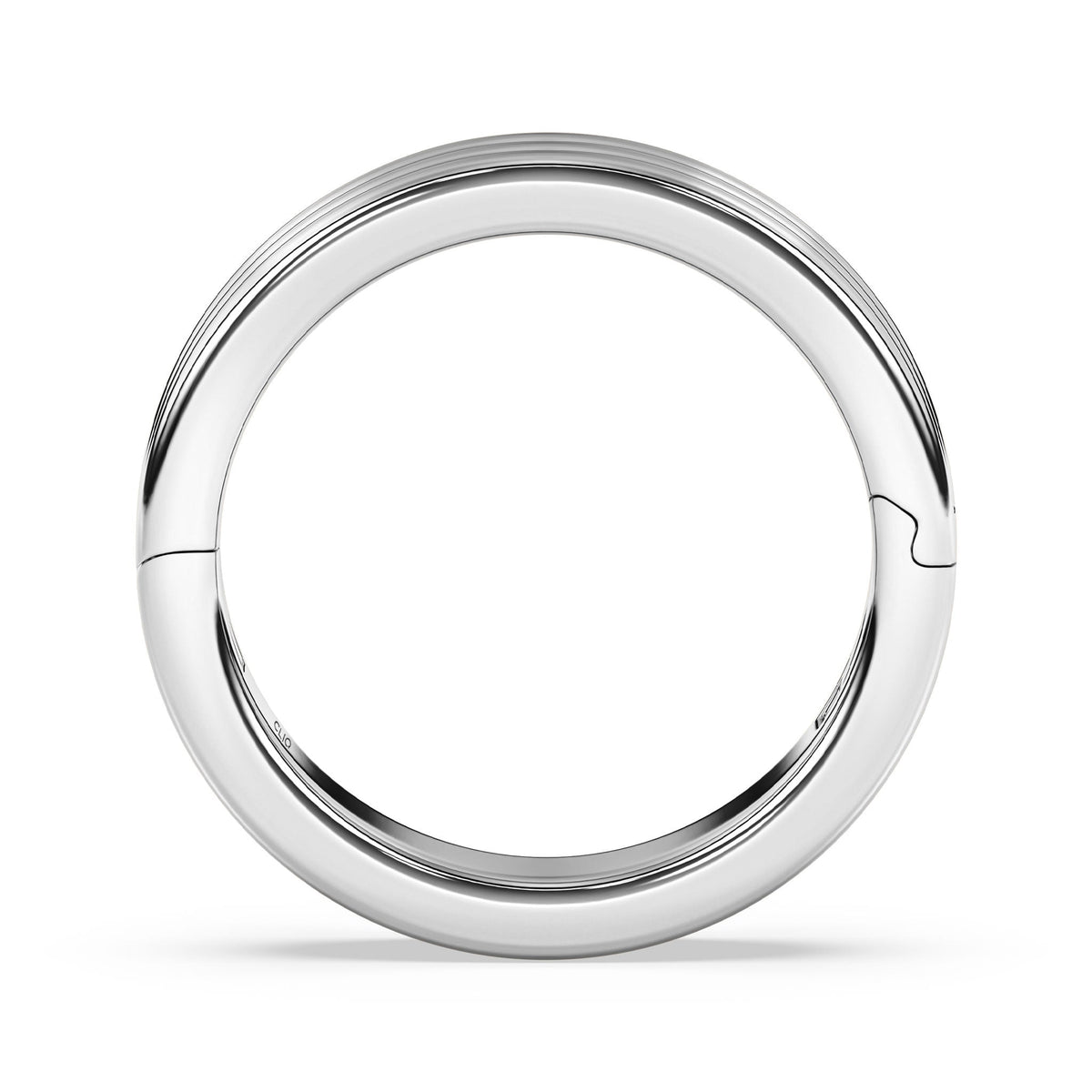 Kenzie Engraved Line Band, 4mm