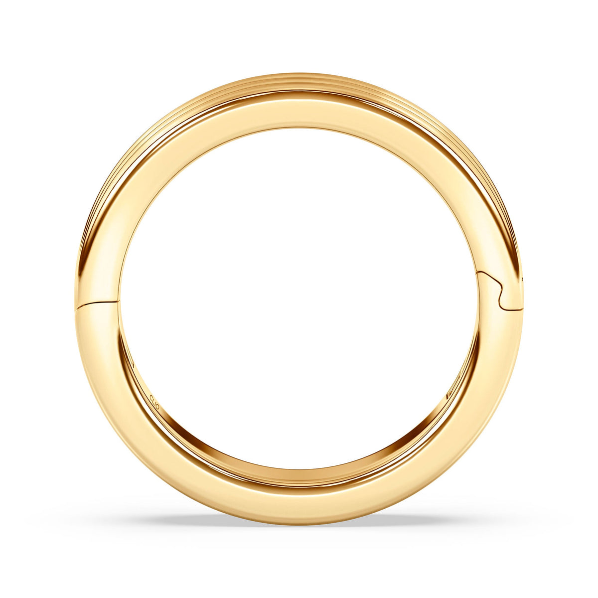 Kenzie Engraved Line Band, 4mm