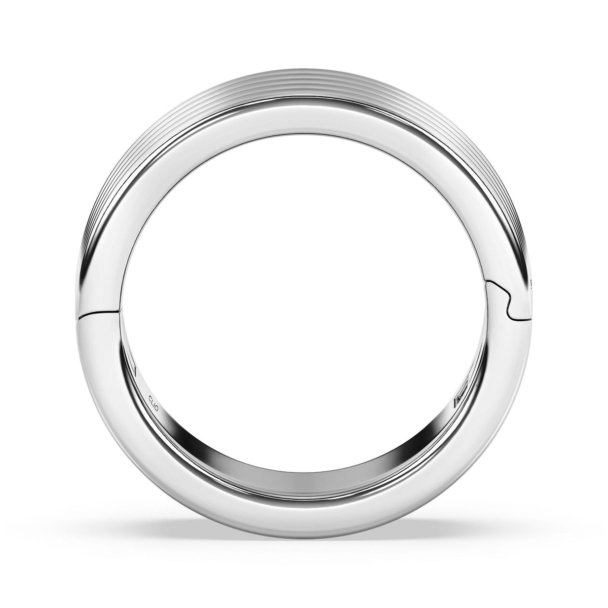Kenzie Engraved Line Band, 6.5mm
