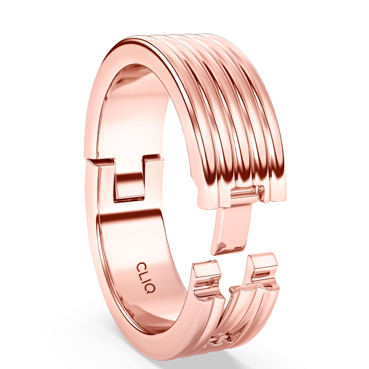 Kenzie Engraved Line Band, 6.5mm