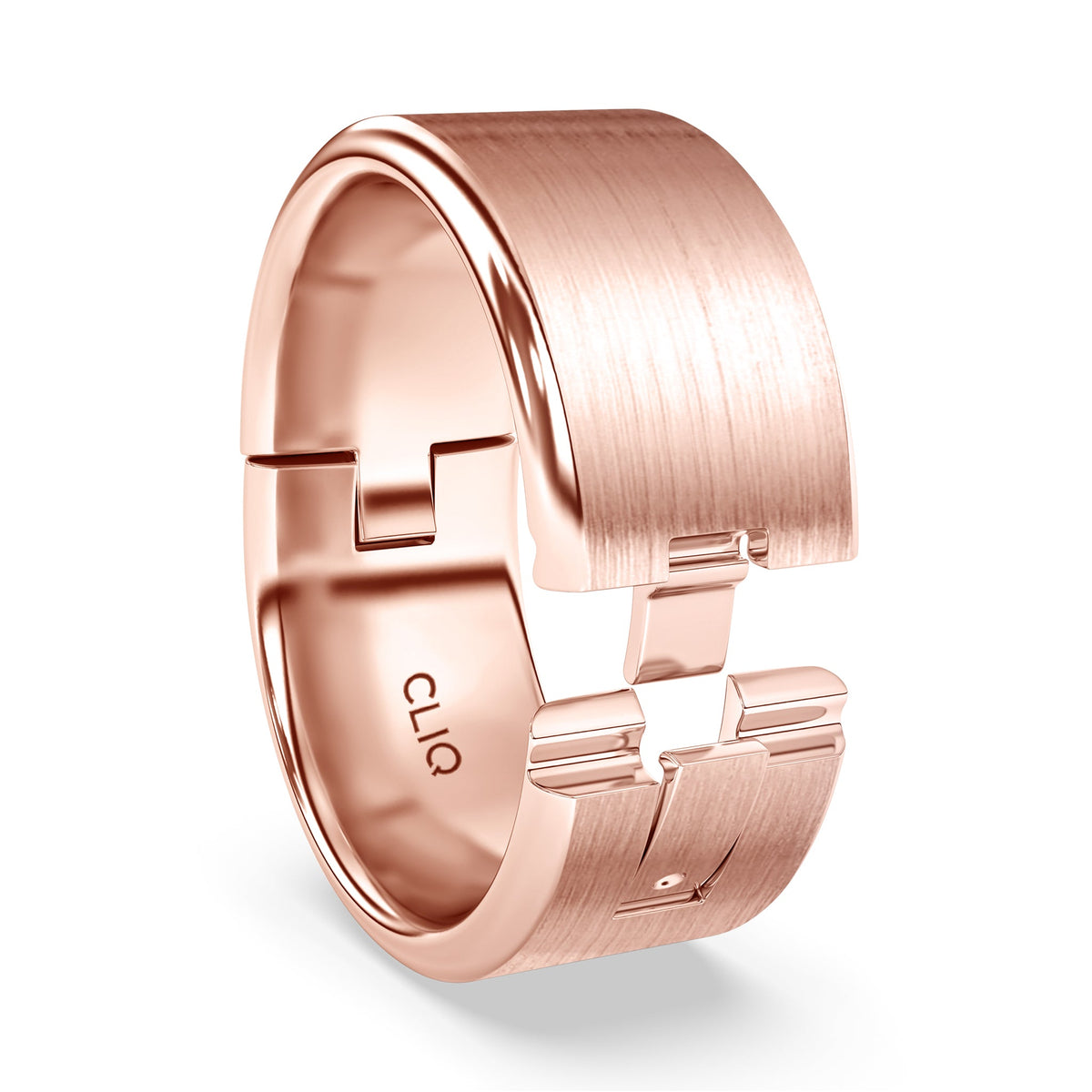 Flat Comfort Fit Band with Matte Finish, 10mm