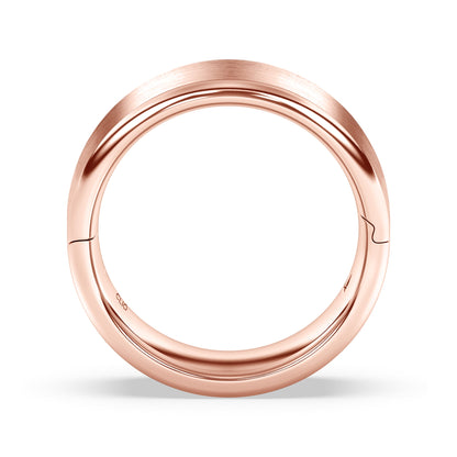 Flat Comfort Fit Band with Matte Finish, 10mm