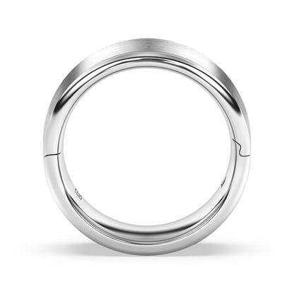 Flat Comfort Fit Band with Matte Finish, 10mm