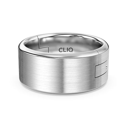 Flat Comfort Fit Band with Matte Finish, 10mm