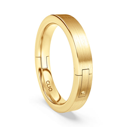 Flat Comfort Fit Band with Matte Finish, 4mm
