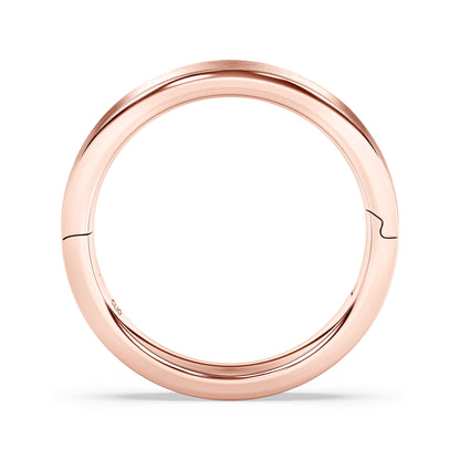 Flat Comfort Fit Band with Matte Finish, 4mm