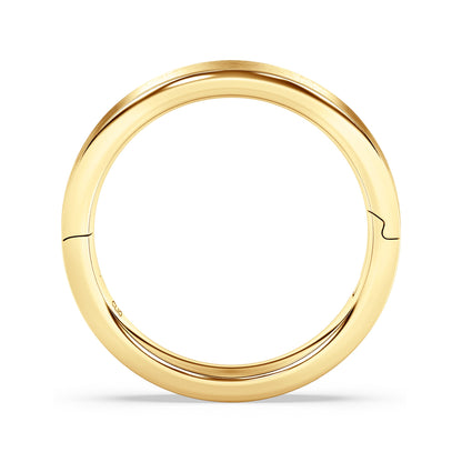 Flat Comfort Fit Band with Matte Finish, 4mm