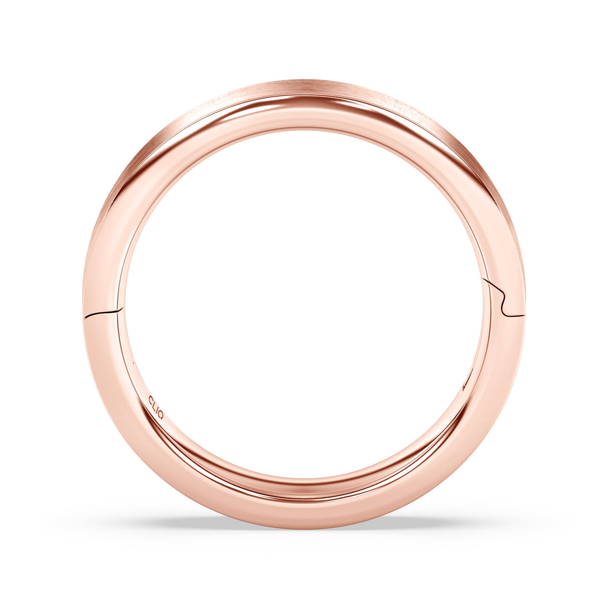 Flat Comfort Fit Band with Matte Finish, 5mm