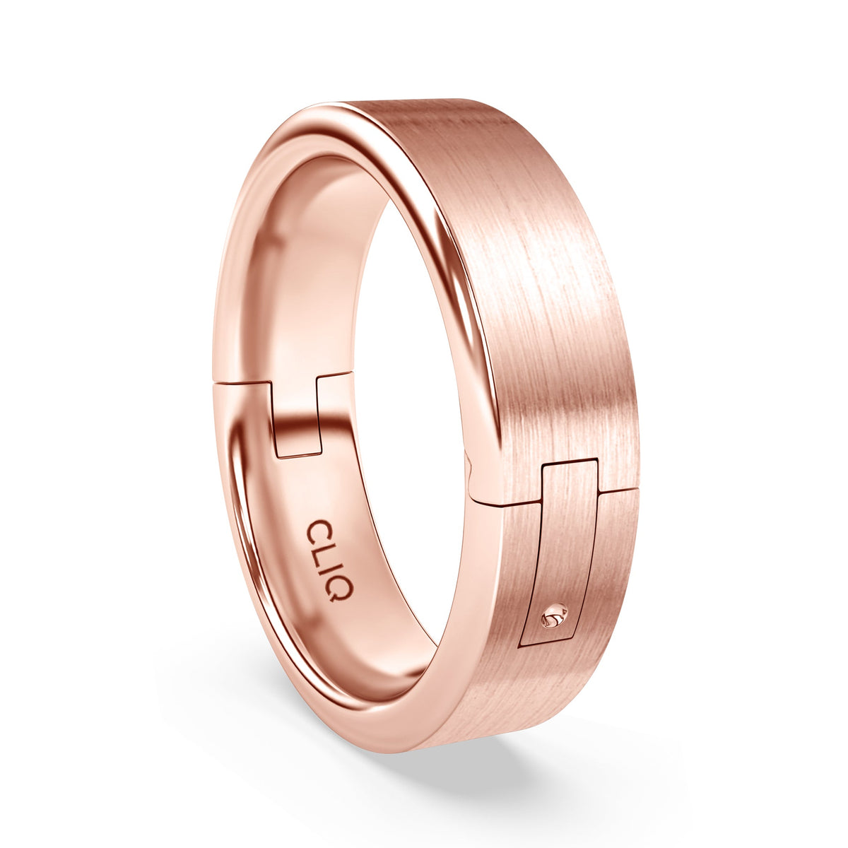 Flat Comfort Fit Band with Matte Finish, 6mm