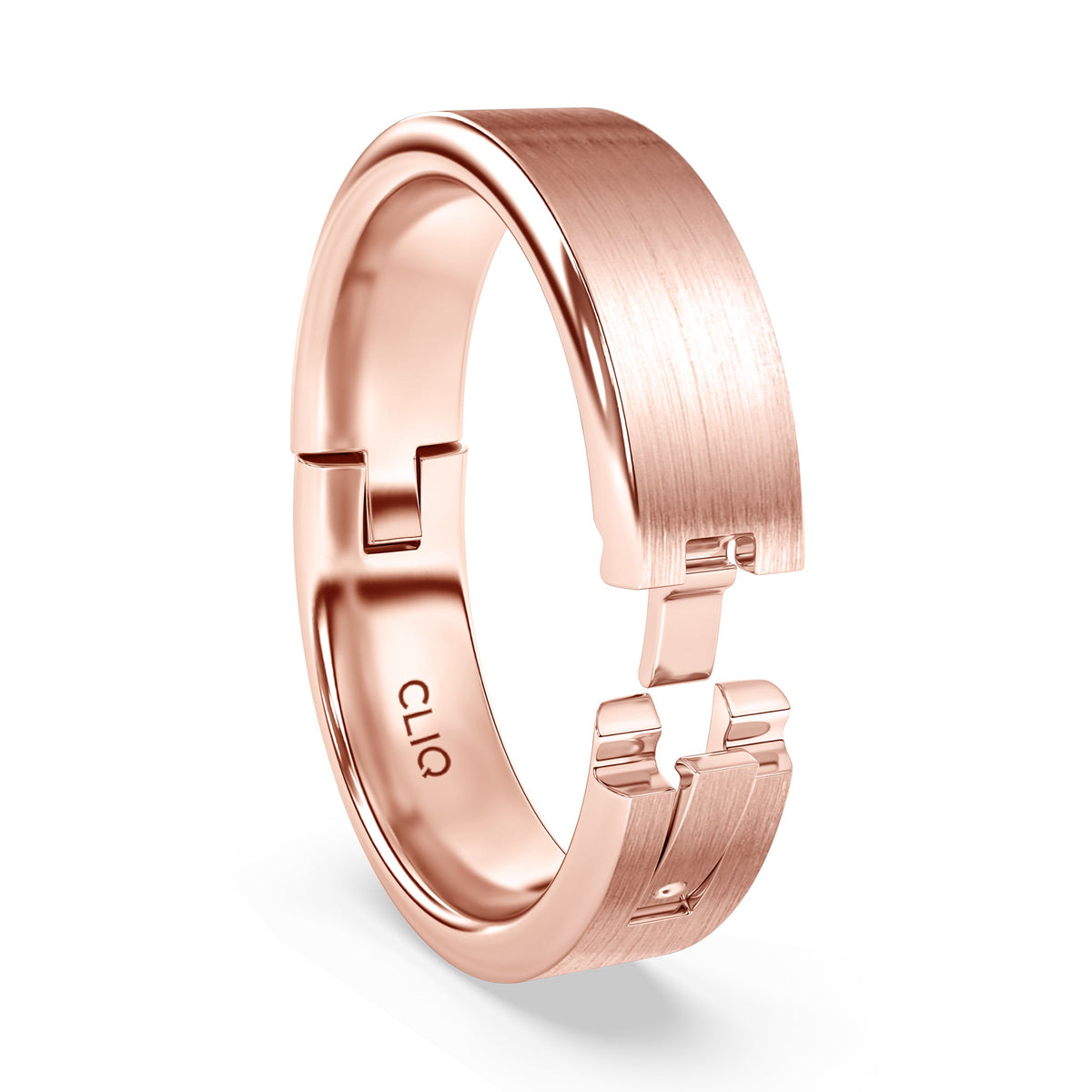 Flat Comfort Fit Band with Matte Finish, 6mm