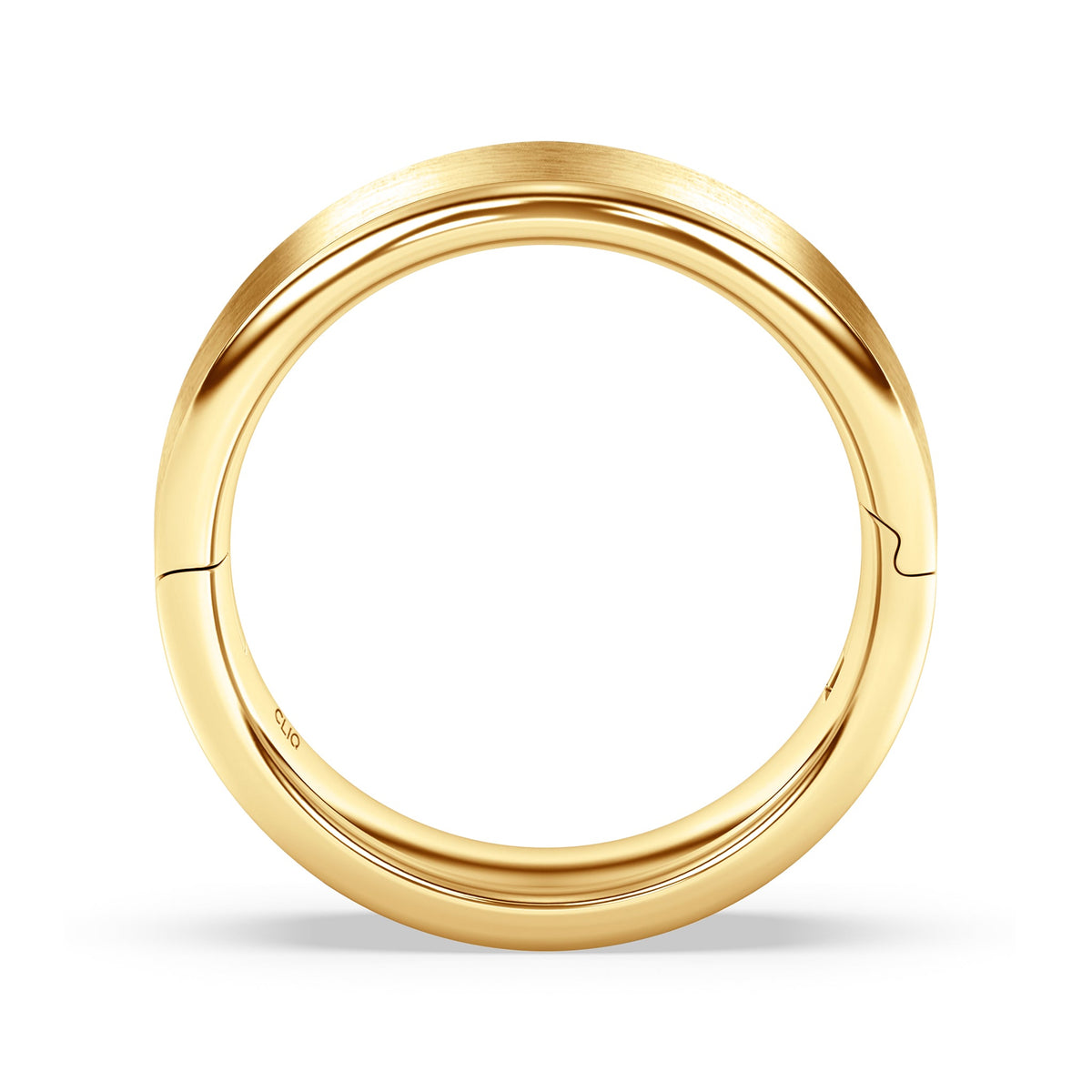 Flat Comfort Fit Band with Matte Finish, 8mm