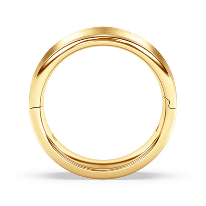 Flat Comfort Fit Band with Matte Finish, 8mm