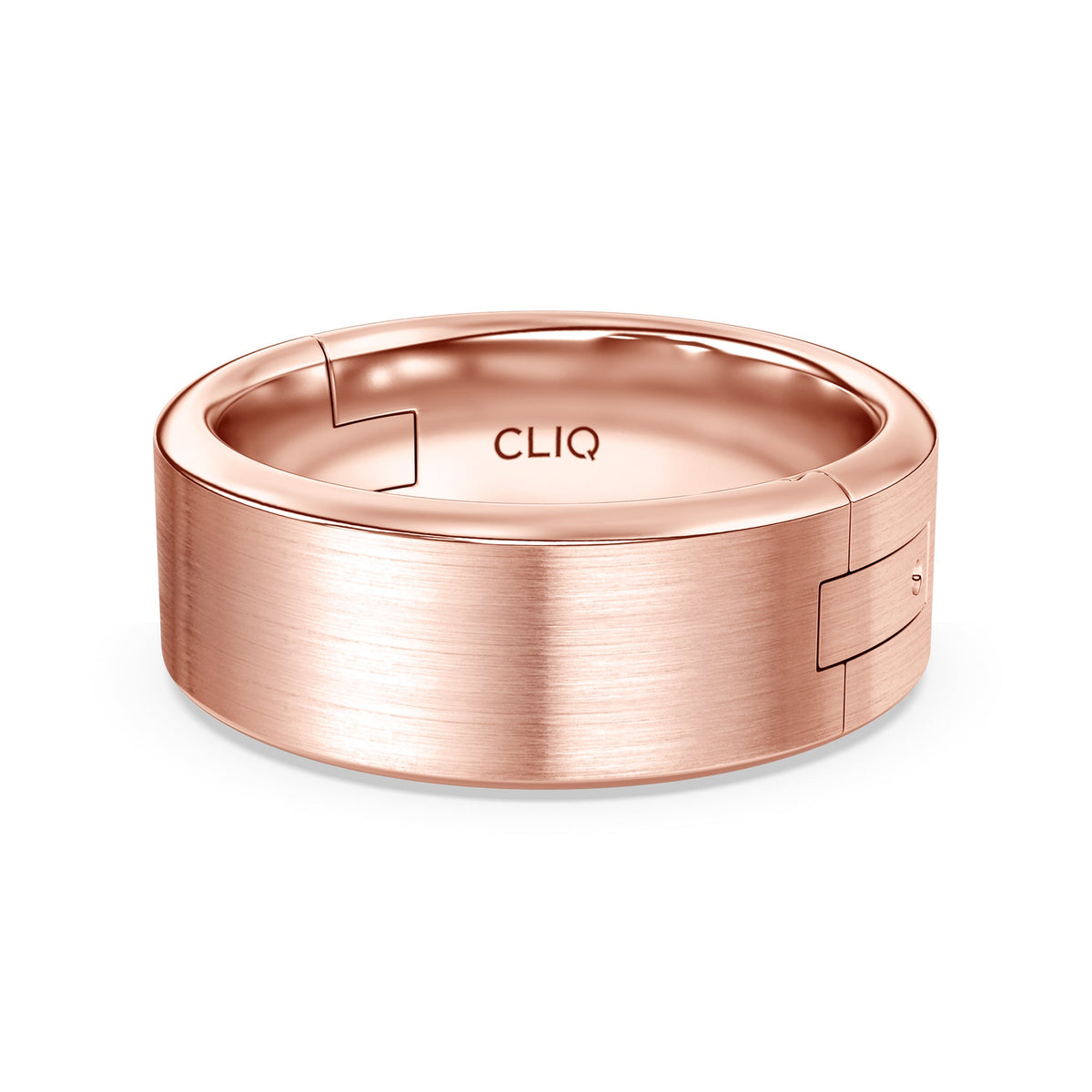 Flat Comfort Fit Band with Matte Finish, 8mm