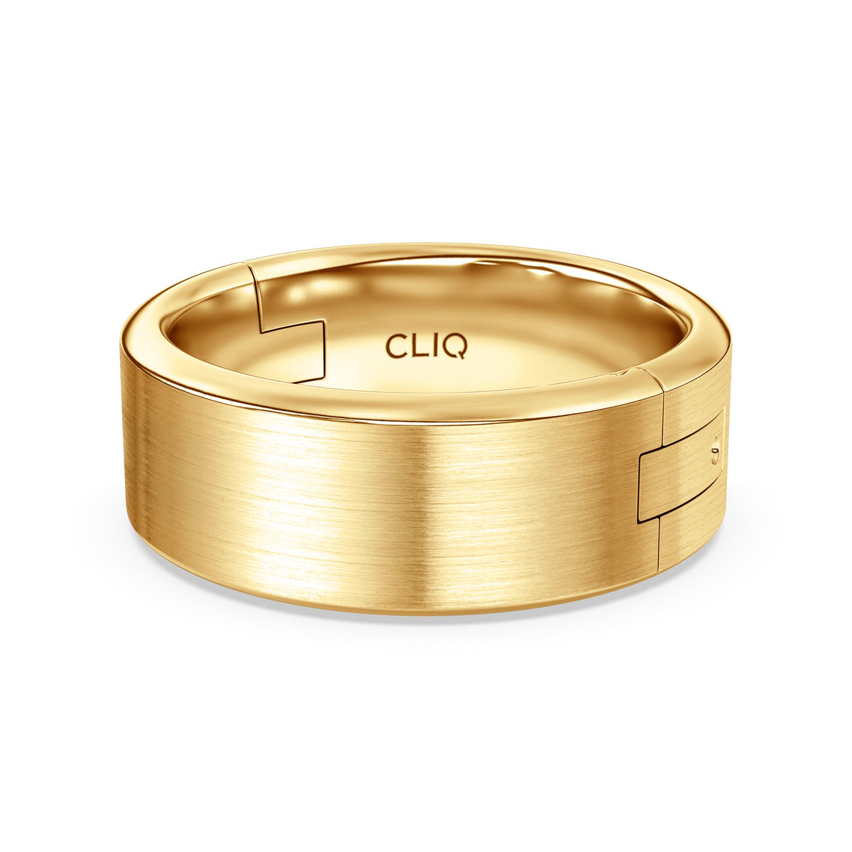 Flat Comfort Fit Band with Matte Finish, 8mm