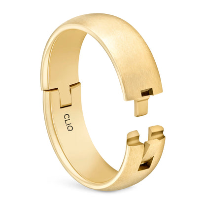 Rounded Comfort Fit Band with Matte Finish, 8mm