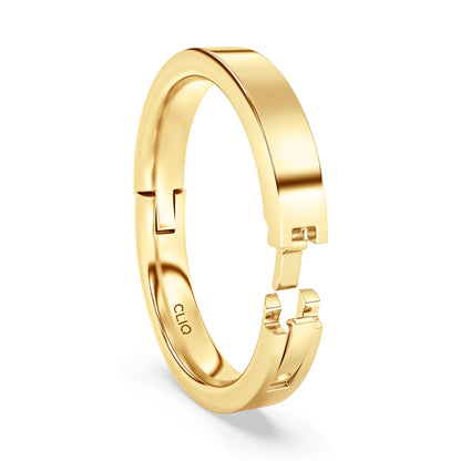 Flat Comfort Fit Band, 4mm
