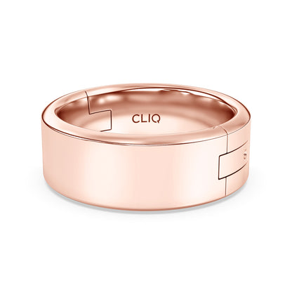 Flat Comfort Fit Band, 8mm