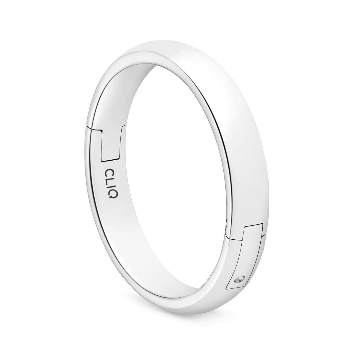 Rounded Comfort Fit Band, 4mm