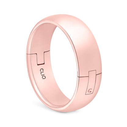 Rounded Comfort Fit Band, 8mm