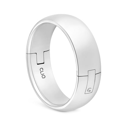 Rounded Comfort Fit Band, 8mm