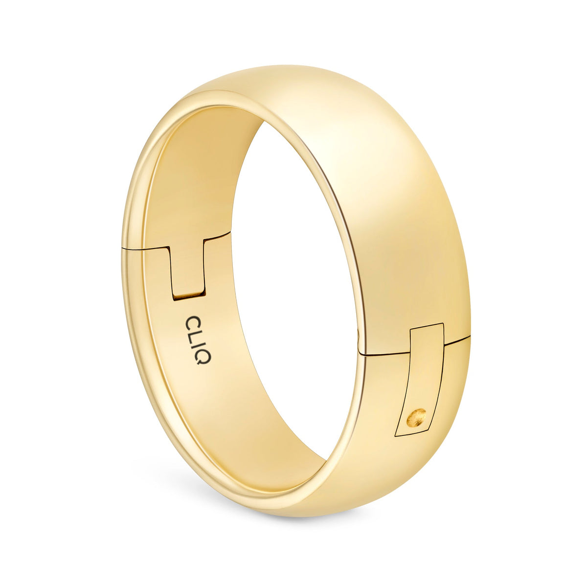 Rounded Comfort Fit Band, 8mm