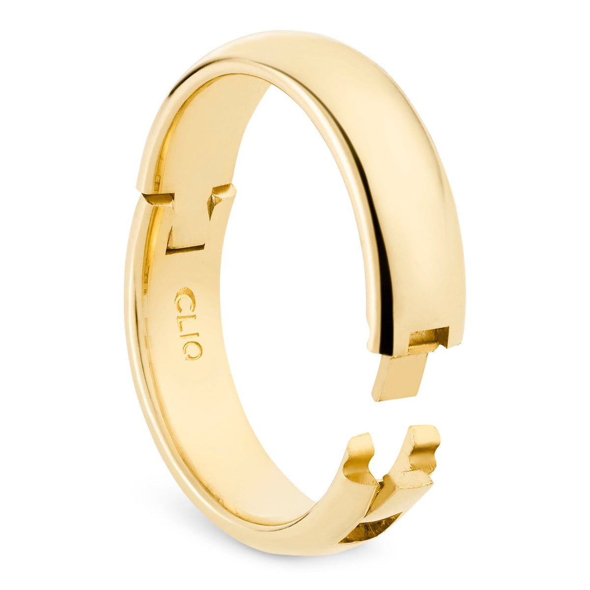 Rounded Comfort Fit Band, 6mm