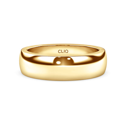 Classic Rounded Band, 6mm