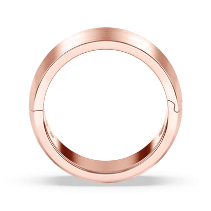 Classic Rounded Band with Matte Finish, 10mm