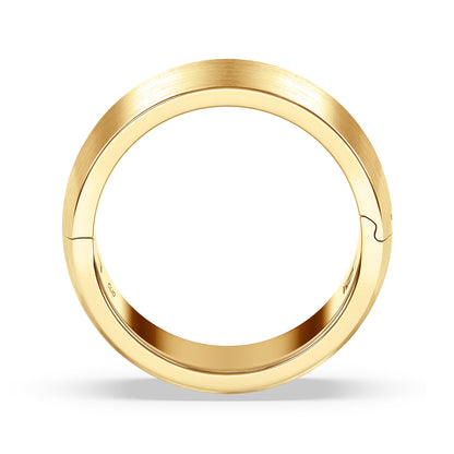 Classic Rounded Band with Matte Finish, 10mm