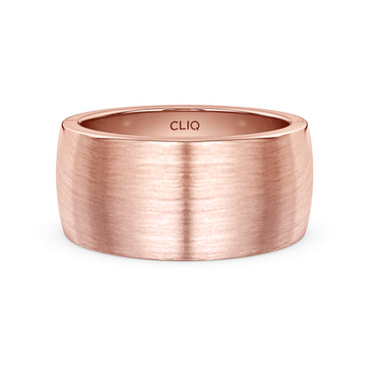 Classic Rounded Band with Matte Finish, 10mm