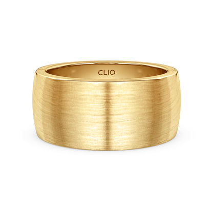 Classic Rounded Band with Matte Finish, 10mm