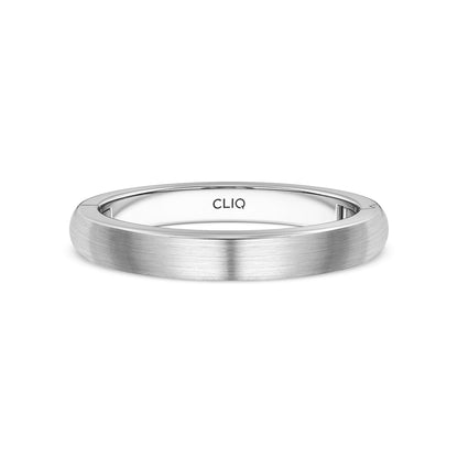 Classic Rounded Band with Matte Finish, 3mm