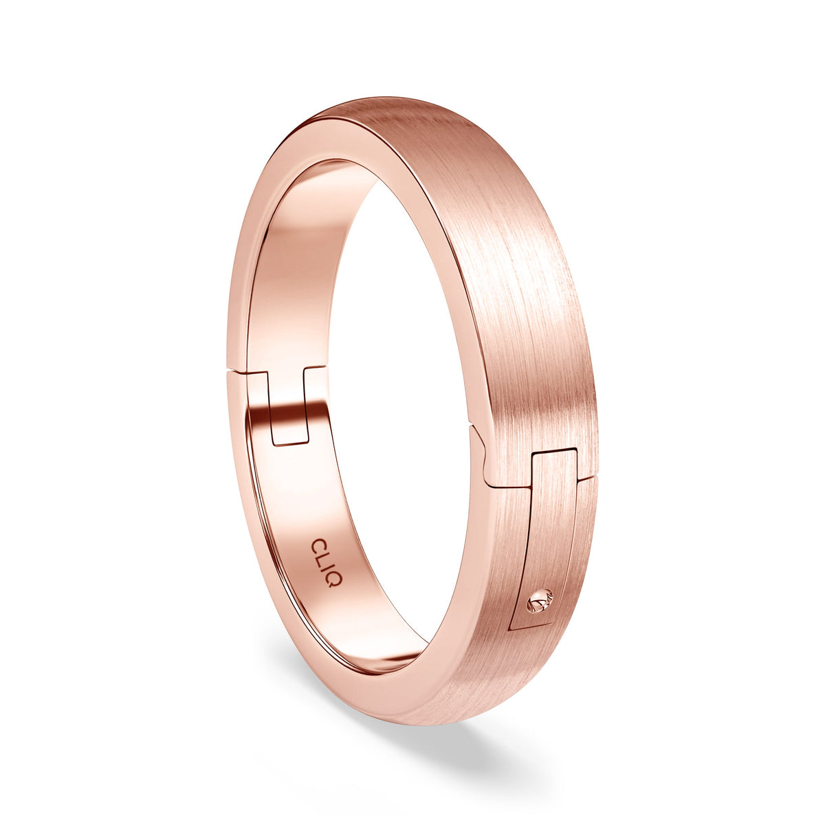 Classic Rounded Band with Matte Finish, 4mm