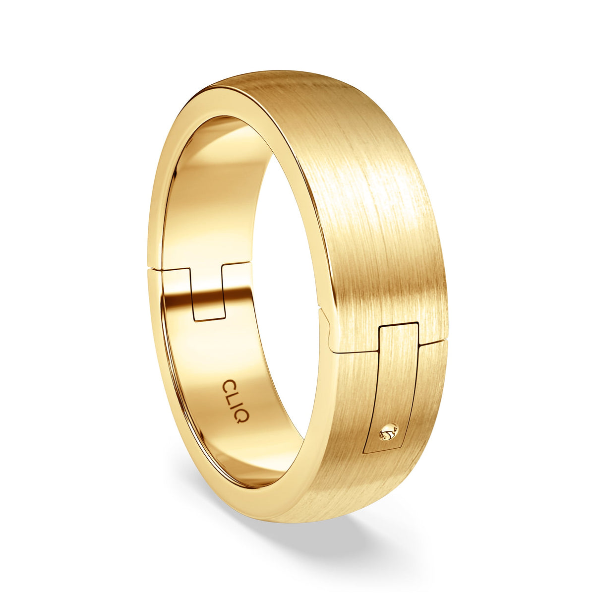 Classic Rounded Band with Matte Finish, 6mm