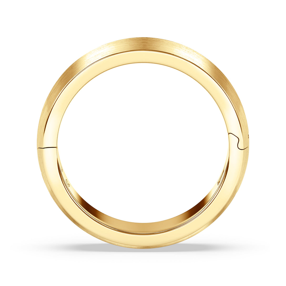 Classic Rounded Band with Matte Finish, 6mm