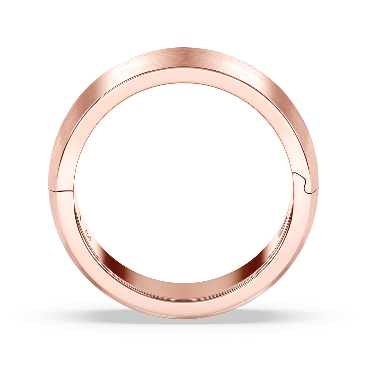 Classic Rounded Band with Matte Finish, 8mm