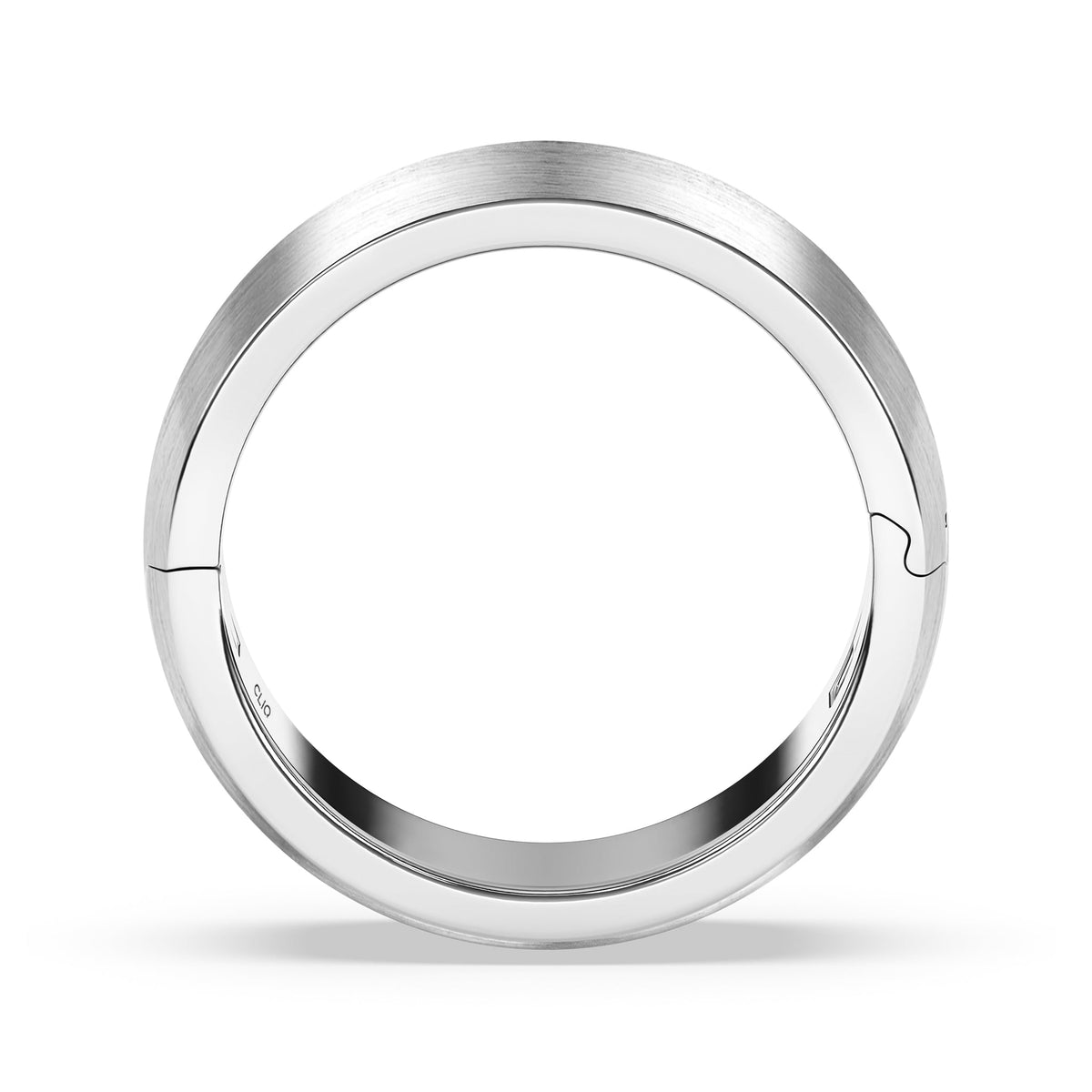Classic Rounded Band with Matte Finish, 8mm
